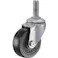 【CAINZ-DASH】ハンマーキャスター SAシリーズオールステンレス 旋回式ゴム車輪 75mm 320SA-R75【別送品】