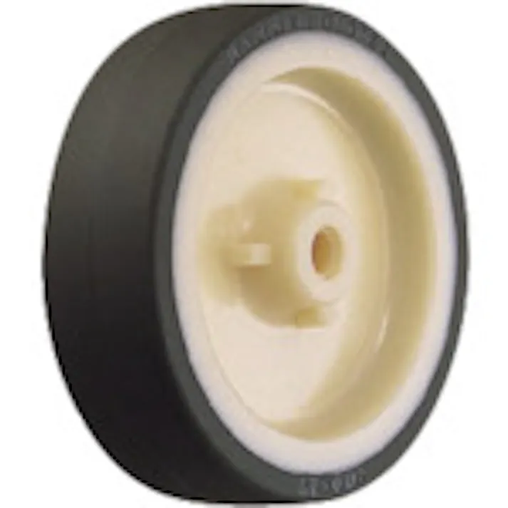 【CAINZ-DASH】ハンマーキャスター E型ウレタン車輪 100mm 439E-UR100【別送品】