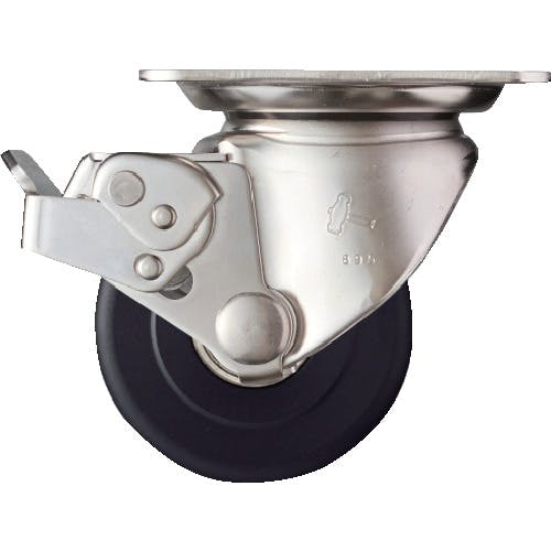 ハンマーキャスター SUS 低床式重荷重用 自在 SP付 MCナイロンB車75mm 545S0H-MCB75 プレート式低床式キャスター ハンマーキャスター SUS 低床式重荷重用 自在 SP付 MCナイロンB車75mm 545S0H-MCB75 プレート式低床式キャスター