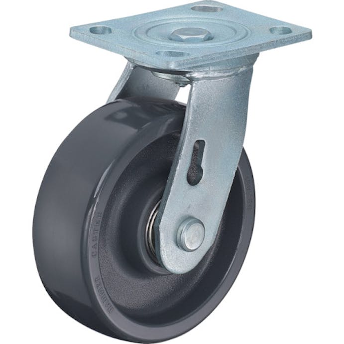 【CAINZ-DASH】ハンマーキャスター 特殊樹脂車輪　自在　１５０ｍｍ 500BPS-HBN150【別送品】