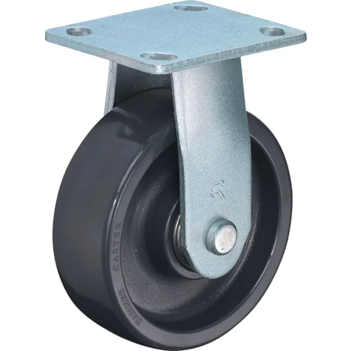 【CAINZ-DASH】ハンマーキャスター 特殊樹脂車輪 固定 150mm 500BPR-HBN150【別送品】