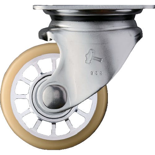 ハンマーキャスター SUS 低床式重荷重用 自在 ウレタンB車75mm 540S0S-BAU75 プレート式低床式キャスター ハンマーキャスター SUS 低床式重荷重用 自在 ウレタンB車75mm 540S0S-BAU75 プレート式低床式キャスター