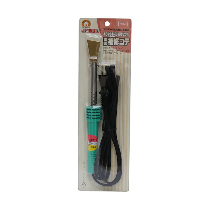リペアの達人シリーズ あらゆるキズの補修セット 専用電気 補修コテ プラ柄 RAS-23Z