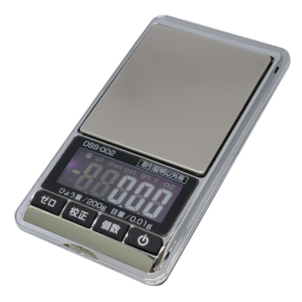 高森コーキ デジタルはかり Slim 200g DSS-002 - 計測工具
