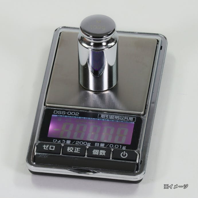 高森コーキ デジタルはかり スリム 200g DSS-002