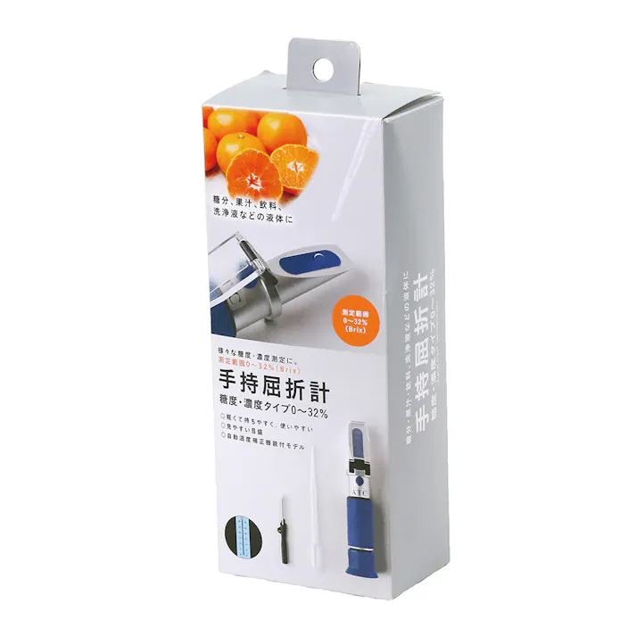 手持屈折計 糖度・濃度タイプ TKR-2