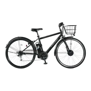 【自転車】HEAD×CHACLE 電動プレステッツァ E6S 27インチ 外装6段 ブラック