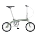 【自転車】《武田産業》折りたたみ自転車 ダホン DAHON Dove Super Light 16インチ グレイッシュグリーン