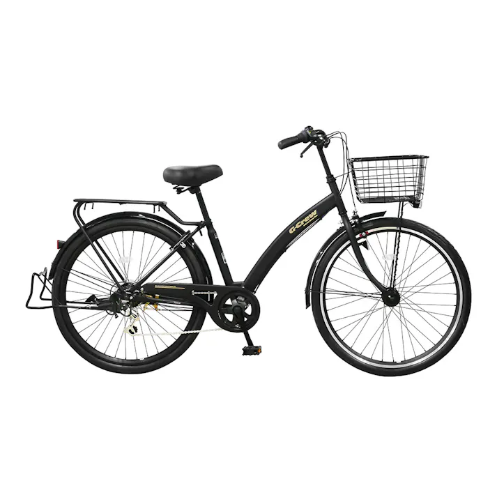 【自転車】CHACLE ワイド G-CREW 27.5インチ 外装6段 マットブラック