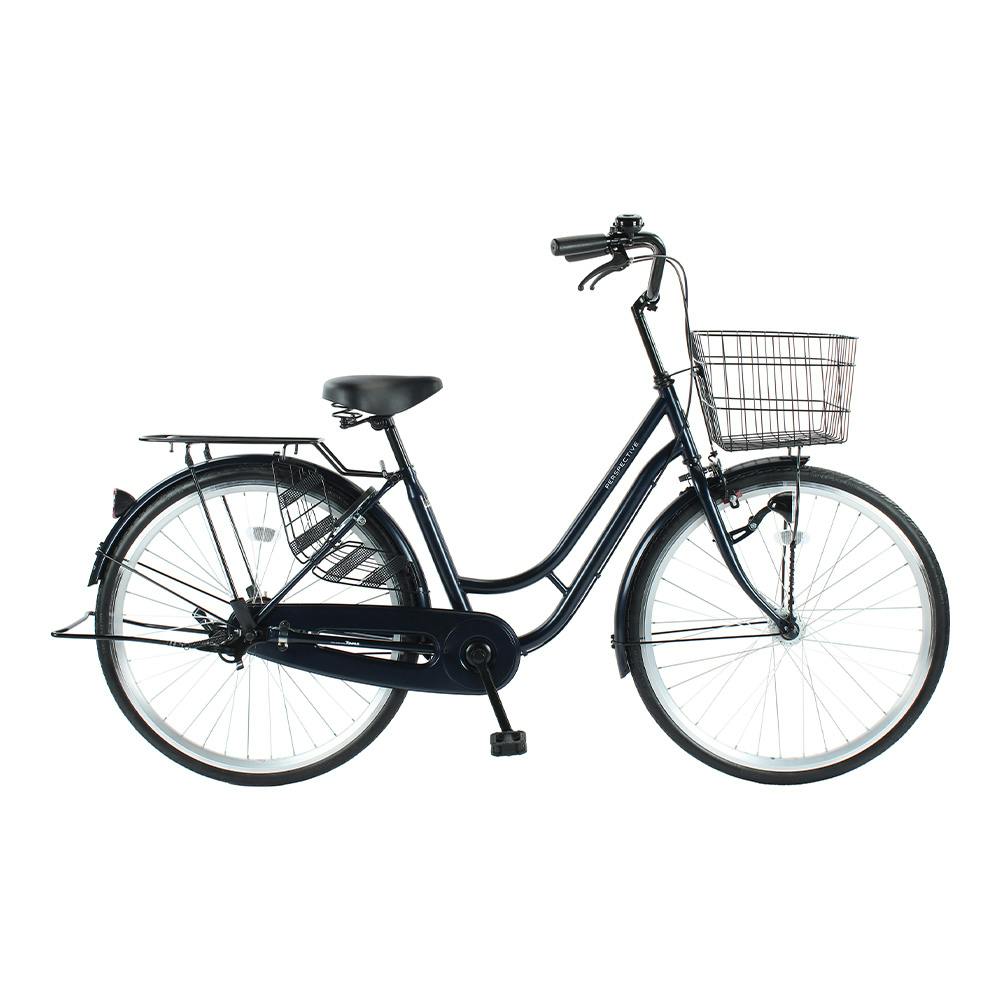 【自転車】26年モデル CHACLE 軽快 パースペクティブ PERSPECTIVE エアレスタイヤ搭載 260HD 26インチ ネイビー