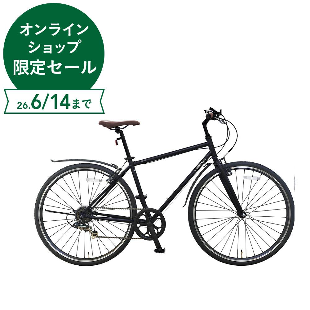 札幌引取限定！未使用！クロスバイク HEAD ZUUL HEAD ズール ZUUL 700C 外装6段 マットブラック | クロスバイク