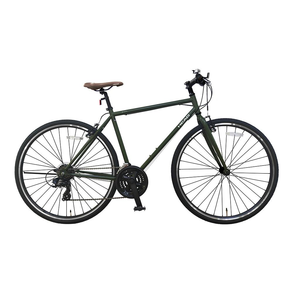 【自転車】HEAD ズール ZUUL 700C 外装21段 マットカーキ
