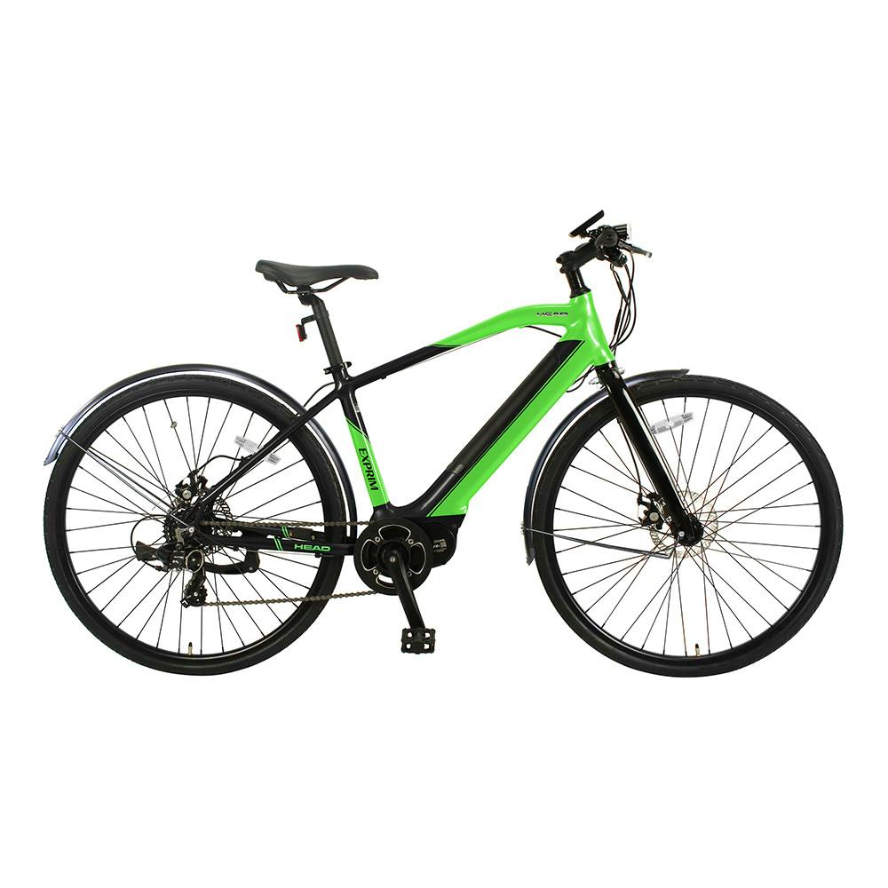 電動アシスト自転車 HEAD EXPRIM 700×38C 外装7段 Lグリーン | 電動