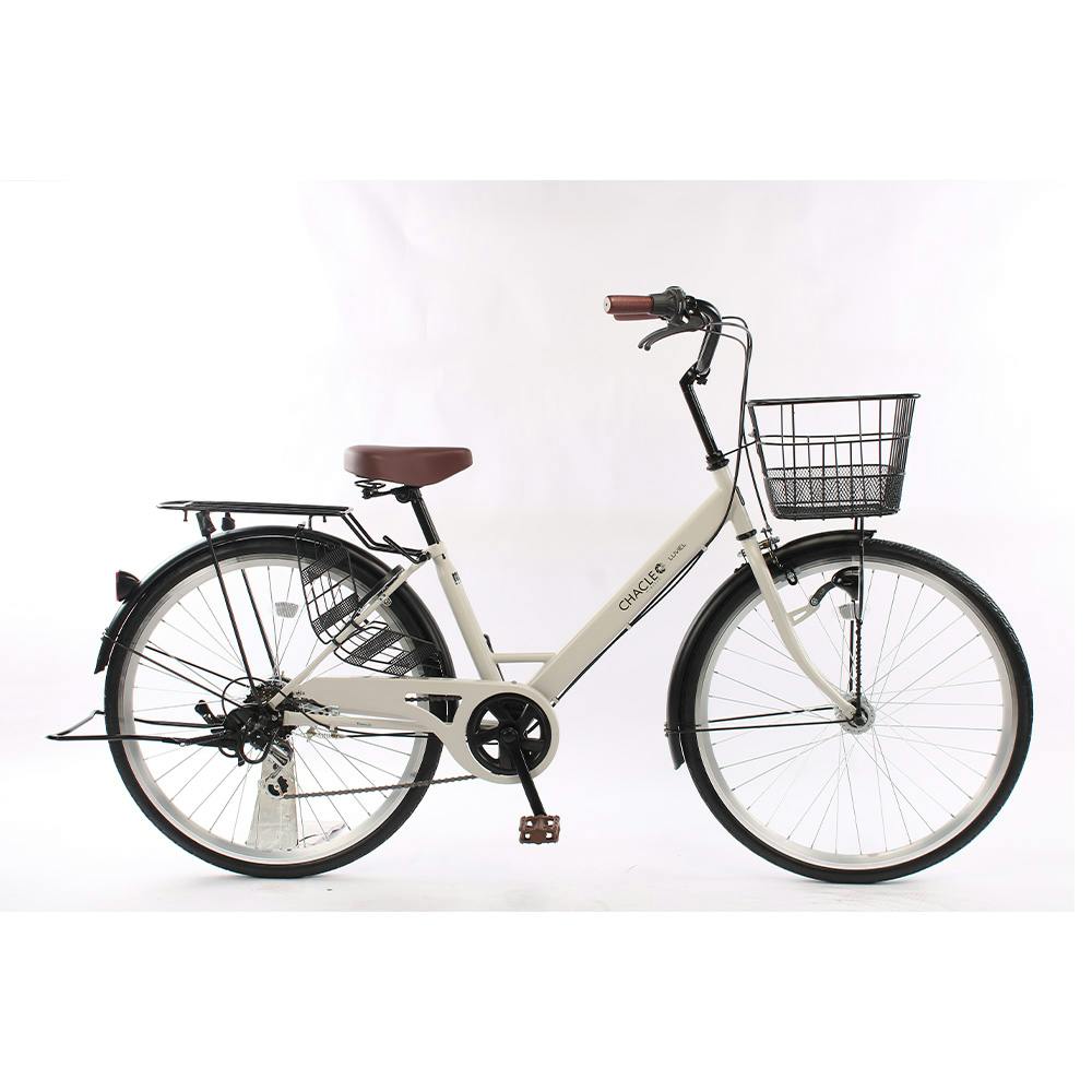 自転車】26年モデル CHACLE 軽快 LUVIEL ルヴェイル エアレスタイヤ