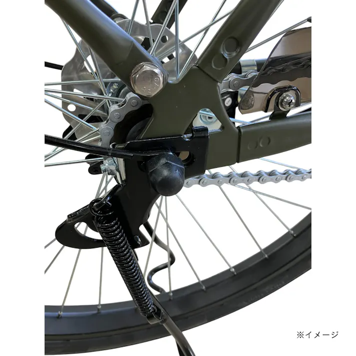 【自転車】26年モデル エアレス電動自転車 軽快 CHACLE フレッシャ FLESHA 260FS2 26インチ パープル