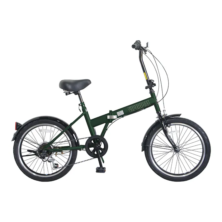 CHACLE 折りたたみ自転車 Viperidae 20インチ 外装6段 マットグリーン
