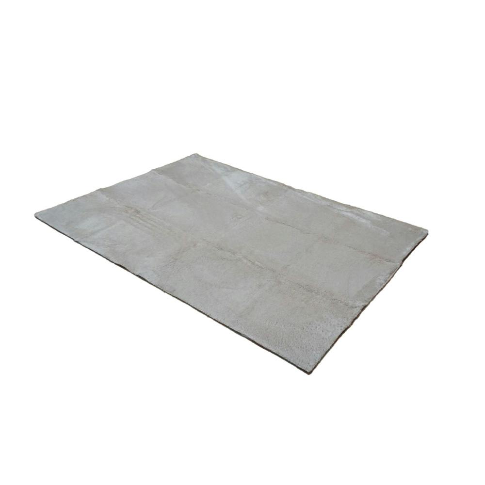ツイストシャギーラグ　レーベン2　シルバー　130×185cm　新品未使用 当店オリジナル商品】手洗いで洗える。国産高機能ラグ『レーベン