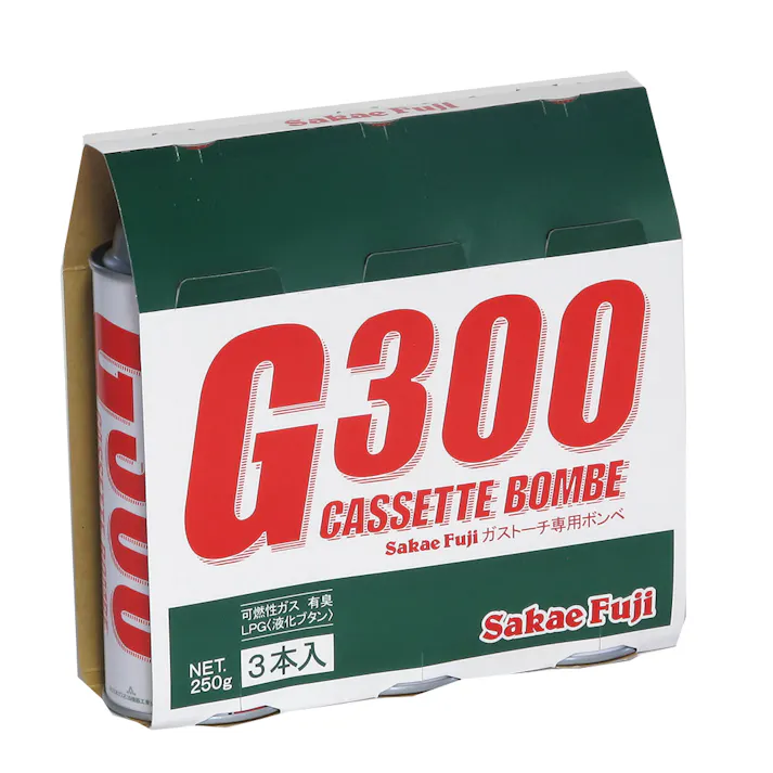 榮富士 カートリッジボンベ G300 3本パック【SU】