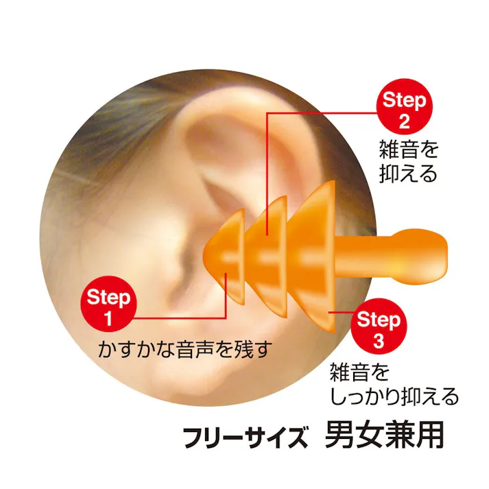 おやすみ耳スパイラルタイプ