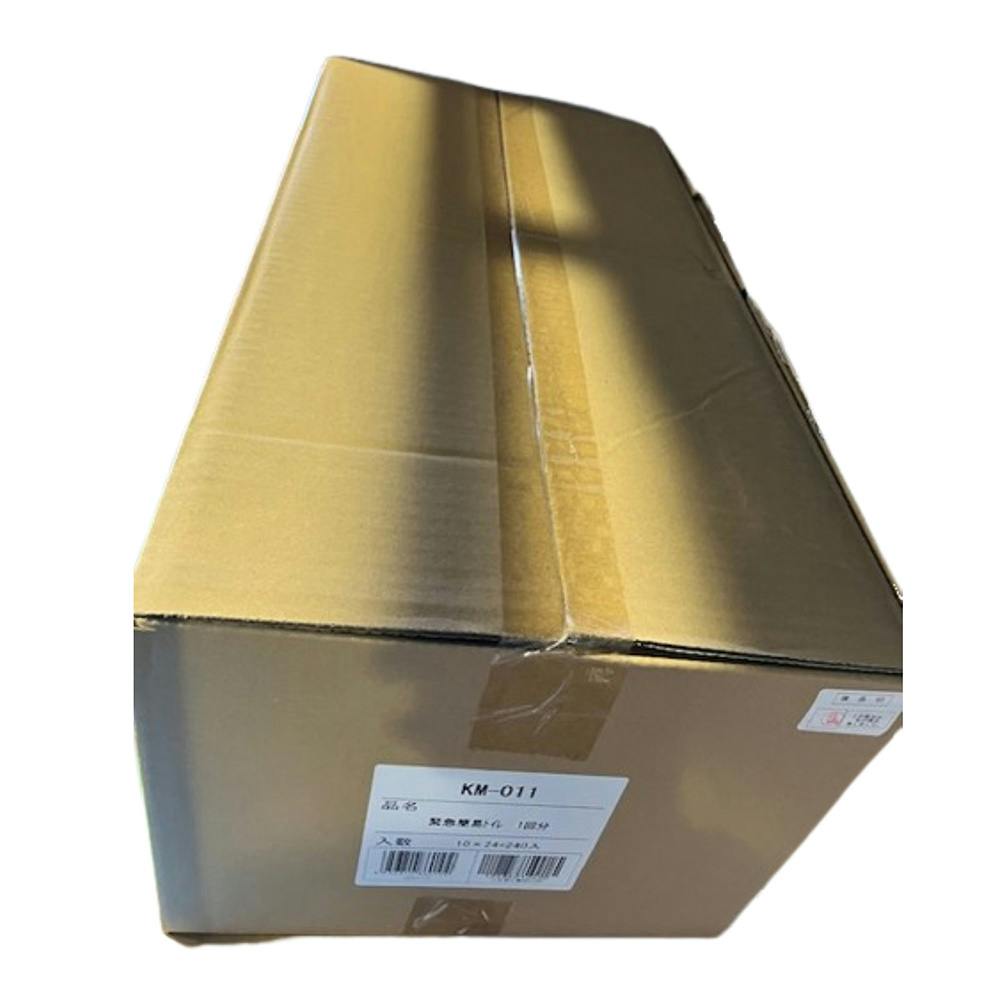 ケース販売】KOKUBO 緊急簡易トイレ 1回分 KM-011 240個セット | 防災