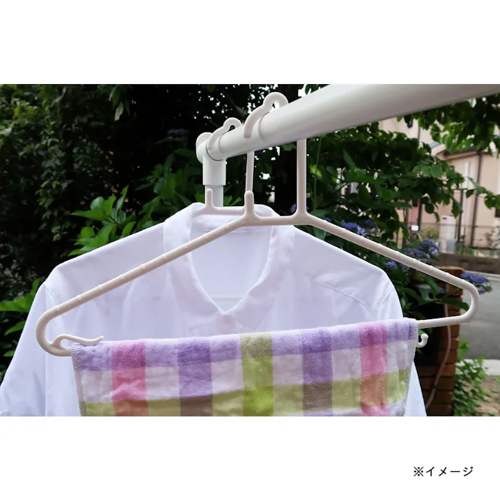 デイリーハンガー10本組 ブラック