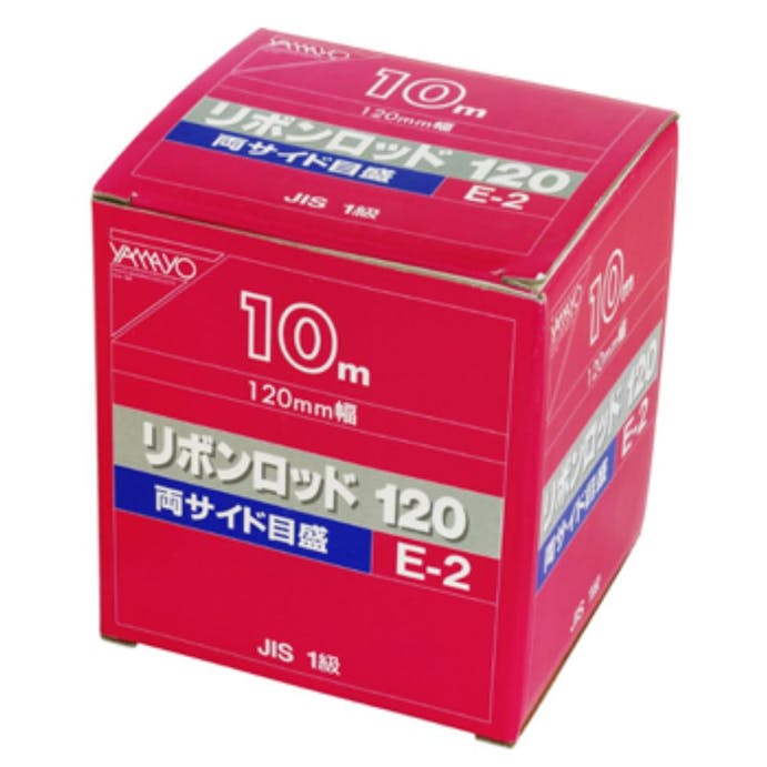 ヤマヨ測定機 リボンロッド 120E2 10m R12B10 箱入