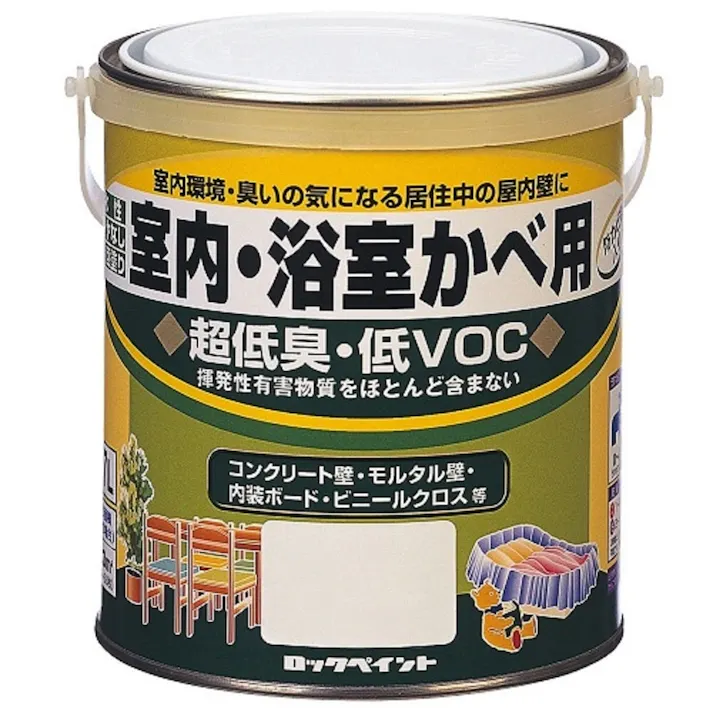 室内・浴室かべ用 ホワイト 0.7L