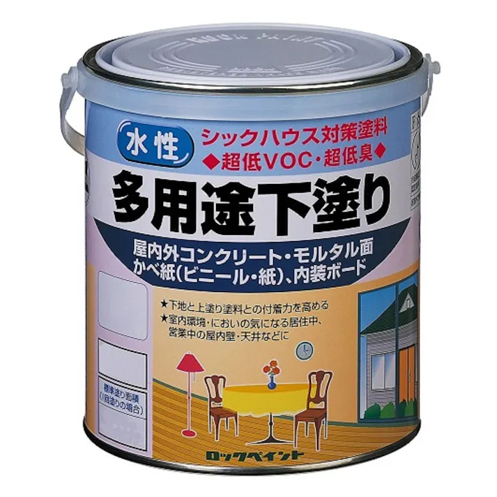 水性 多用途下塗り ホワイト 0.7L