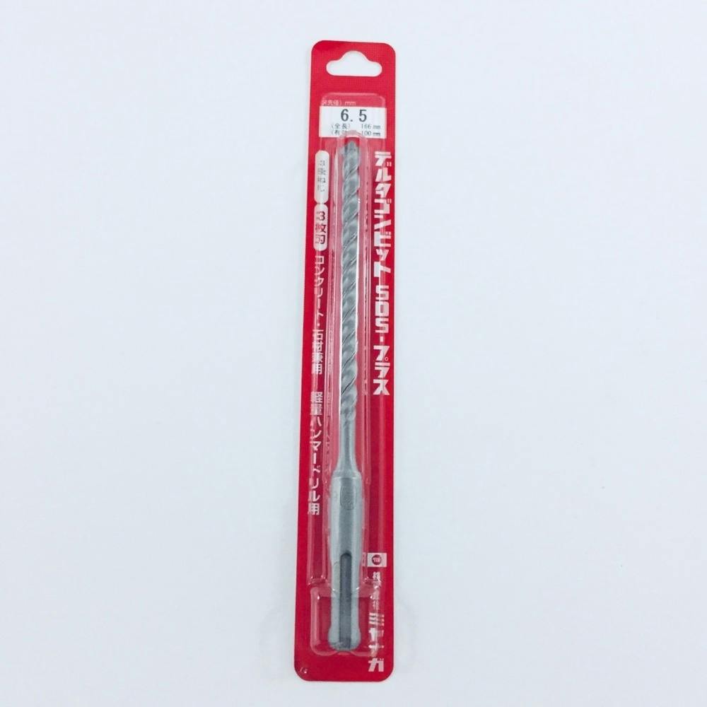 ミヤナガ デルタゴンビットSDSプラス ネジタイプ 6.5×166mm