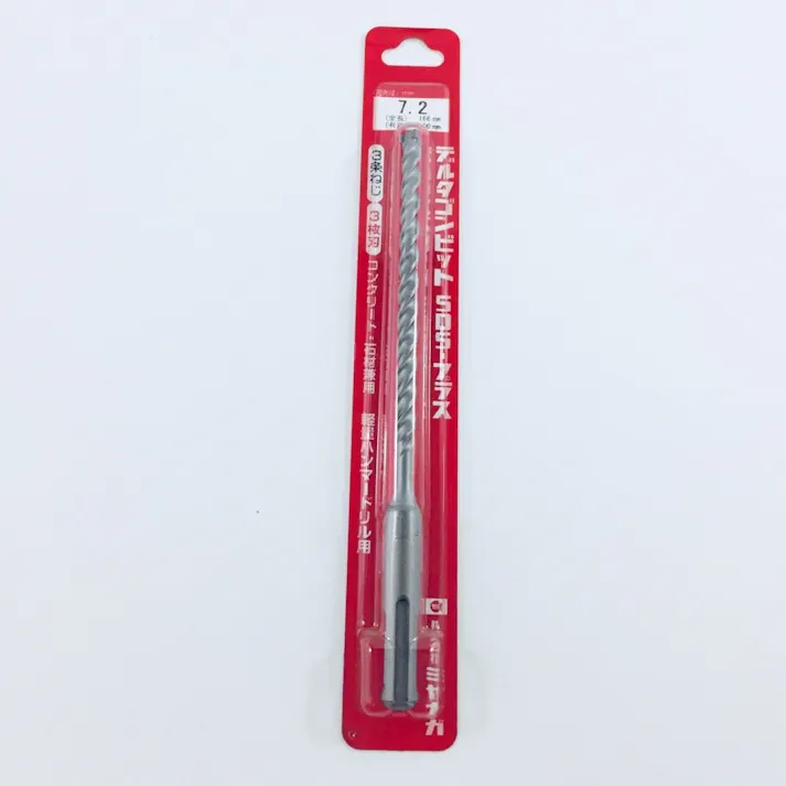 ミヤナガ デルタゴンビットSDSプラス ネジタイプ 7.2×166mm DLSDS072