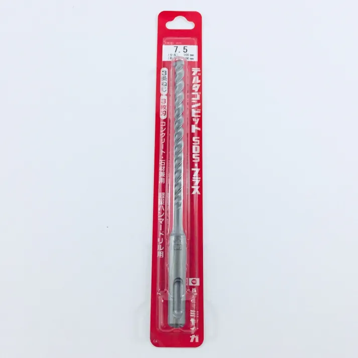 ミヤナガ デルタゴンビットSDSプラス ネジタイプ 7.5×166mm DLSDS075