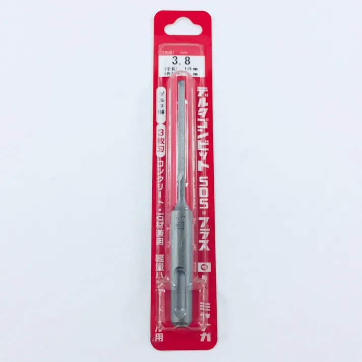 ミヤナガ デルタゴンビット SDSプラス デルタ軸タイプ 3.8×116mm DLSDS03811
