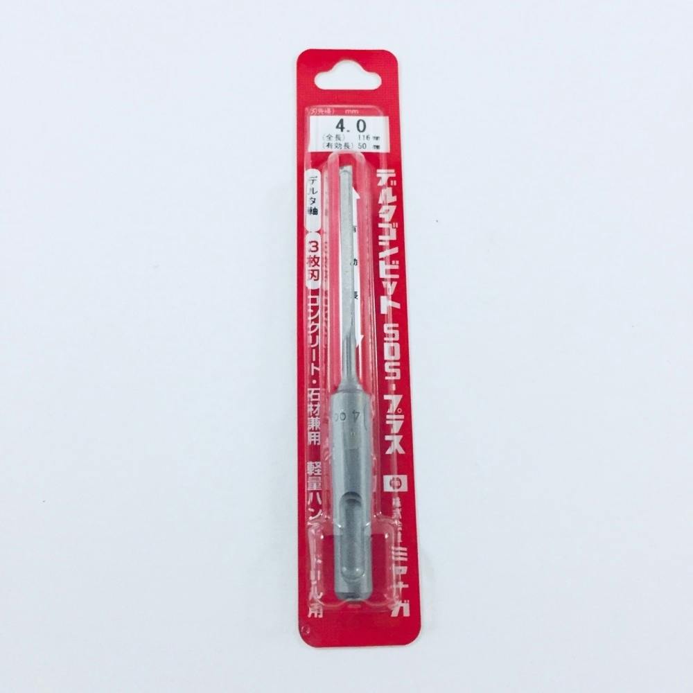 ミヤナガ デルタゴンビット SDSプラス デルタ軸タイプ 4.0×116mm
