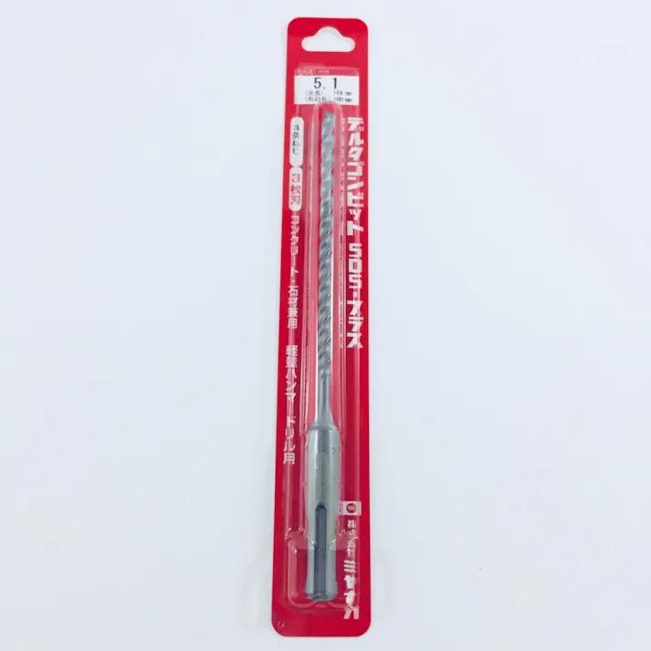 ミヤナガ デルタゴンビットSDSプラス ネジタイプ 5.1×166mm DLSDS051