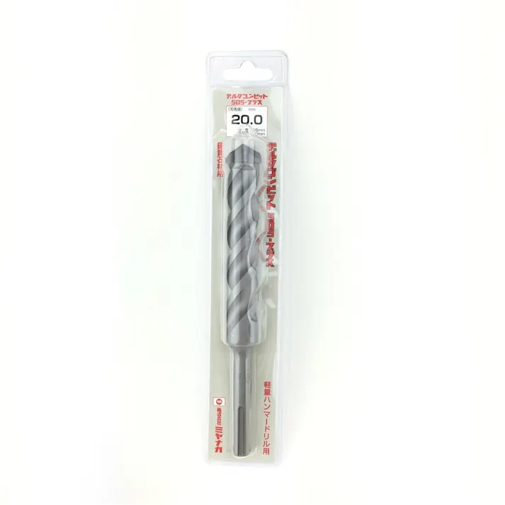 ミヤナガ デルタゴンビットSDSプラス 硬質石材用 20.0×166mm DLSDSG200
