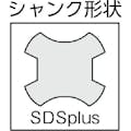 【CAINZ-DASH】ミヤナガ デルタゴンビットＳＤＳプラス　ネジタイプ　Φ５．４×１６６ｍｍ DLSDS054【別送品】