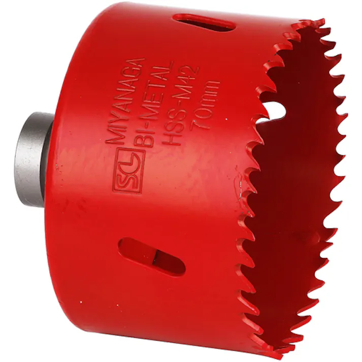 【CAINZ-DASH】ミヤナガ S-LOCKバイメタルホールソー Φ70 (刃のみ) SLBI070【別送品】