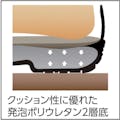 【CAINZ-DASH】シモン 静電安全靴　短靴　７５１１黒静電靴　２６．０ｃｍ 7511BKS-26.0【別送品】
