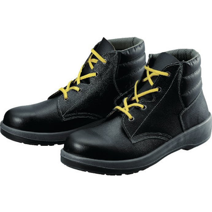 【CAINZ-DASH】シモン 静電安全靴　編上靴　７５２２黒静電靴　２３．５ｃｍ 7522S-23.5【別送品】
