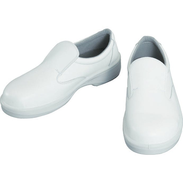 【CAINZ-DASH】シモン 静電安全靴　短靴　７５１７白静電靴　２４．０ｃｍ 7517WS-24.0【別送品】