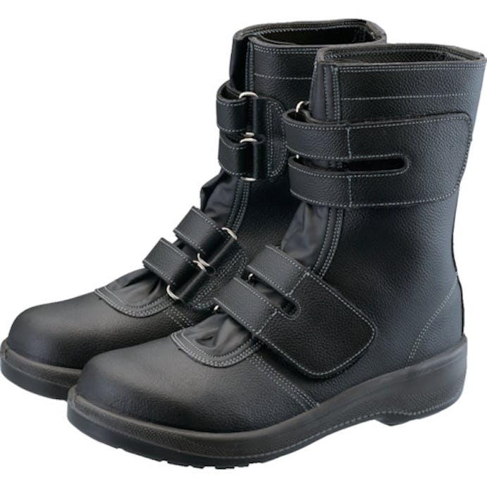 【CAINZ-DASH】シモン ２層ウレタン耐滑軽量安全靴　７５３８黒　２３．５ｃｍ 7538BK-23.5【別送品】