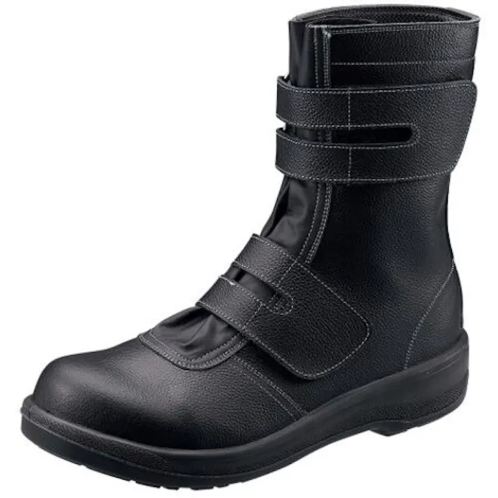 【CAINZ-DASH】シモン 安全靴 長編上 マジック式 7538黒 26.5cm 7538BK-26.5【別送品】