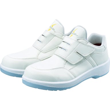 【CAINZ-DASH】シモン 静電プロスニーカー　短靴　８８１８Ｎ白静電仕様　２４．０ｃｍ 8818WS-24.0【別送品】