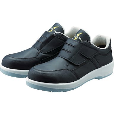 【CAINZ-DASH】シモン 静電プロスニーカー　短靴　８８１８Ｎ紺静電仕様　２３．５ｃｍ 8818BUS-23.5【別送品】
