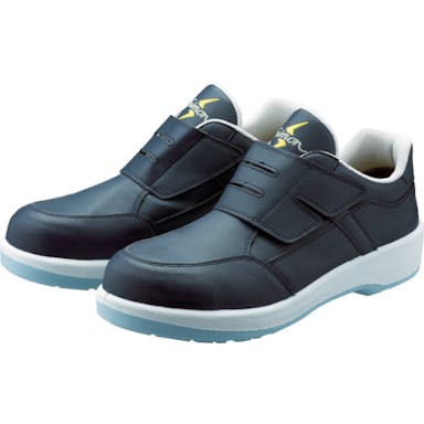 【CAINZ-DASH】シモン 静電プロスニーカー　短靴　８８１８Ｎ紺静電仕様　２４．０ｃｍ 8818BUS-24.0【別送品】