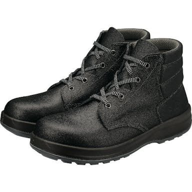 【CAINZ-DASH】シモン 安全靴　編上靴　ＳＳ２２黒　２３．５ｃｍ SS22-23.5【別送品】