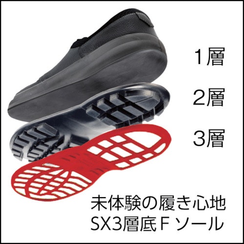 11768円 数々の賞を受賞 シモン 安全靴 JIS規格 中編上 ライト SL22 黒 赤 28