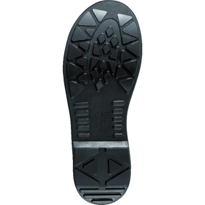 【CAINZ-DASH】シモン 安全靴 中編上 ウレタン2層底 AW22 27.5cm AW22BK-27.5【別送品】