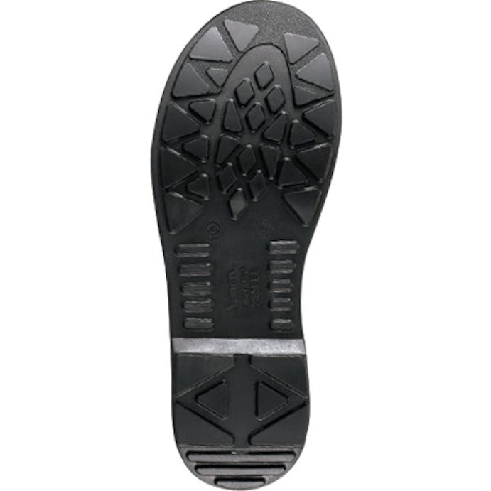 【CAINZ-DASH】シモン 安全靴　半長靴　ウレタン２層底　ＡＷ４４　２５．０ｃｍ AW44BK-25.0【別送品】