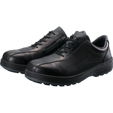 【CAINZ-DASH】シモン 耐滑・軽量３層底安全短靴８５１２黒Ｃ付　２５．５ｃｍ 8512C-255【別送品】